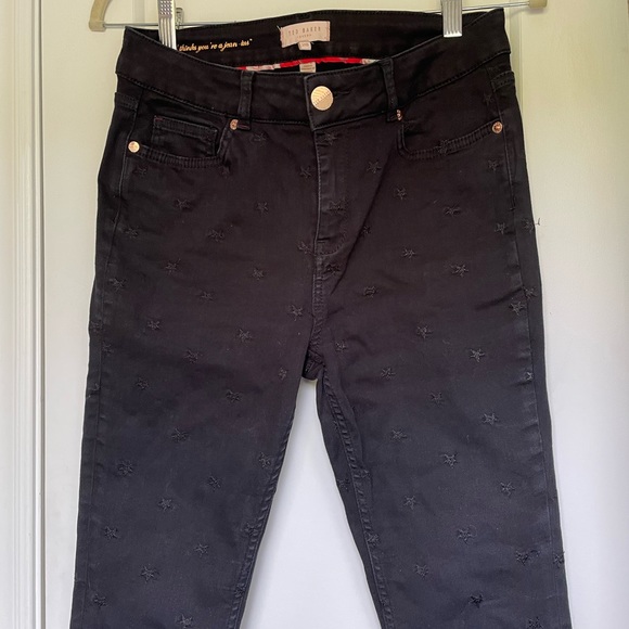 COPY - Ted BakerDahlene Embroidered Star Skinny size 28 - Picture 5 of 12